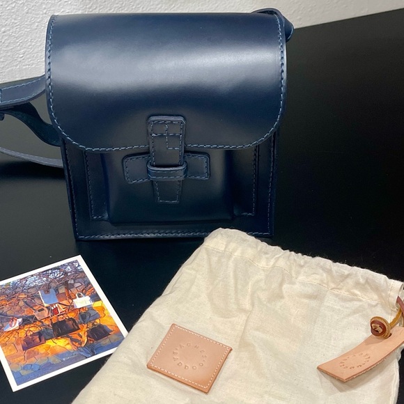 Agnes Baddoo CAMEL BROWN .5 sac crossbody: Brand new in dust bag: Gorgeous bag! - Picture 5 of 11